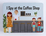 Zipboom Magnetic Travel Game - I spy at the coffee shop