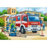 Ravensburger Puzzle 2x12 pieces police and firefighters