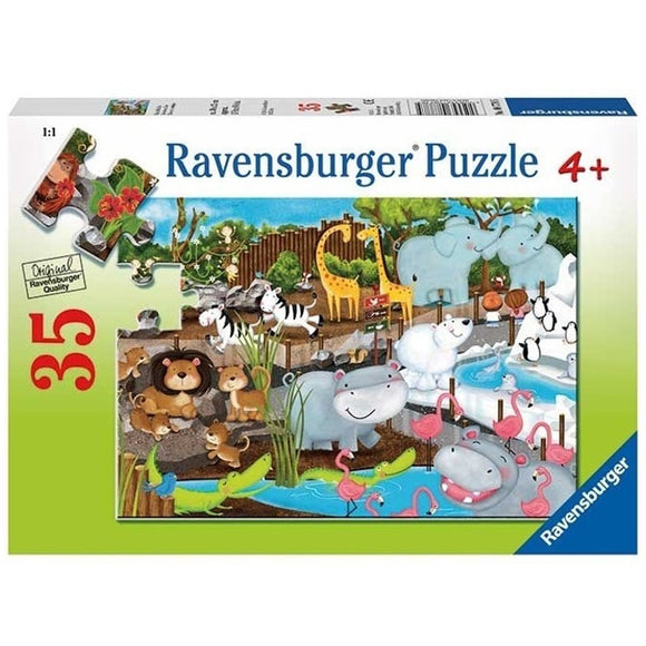Ravensburger Day at the Zoo 35 piece puzzle