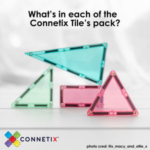 What's in each of the Connetix Tile's Packs?