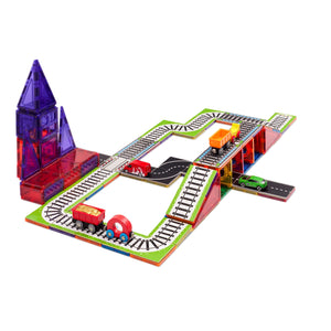 Learn and Grow Toys | Magnetic Tile Topper | Train