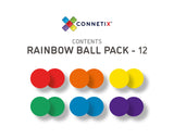 Connetix Rainbow Ball Run Replacement Balls