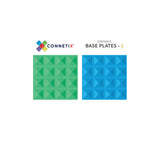 Connetix 2 piece base plate pack pieces