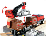 Brio Cargo Harbour Railway Set - 16 Pieces