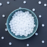 No Nasties - Water Beads in colour White
