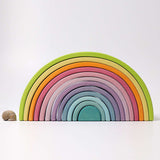 Grimm's Large 12 Piece Pastel Rainbow