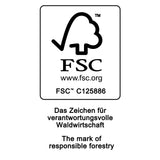 FSC mark of responsible forestry