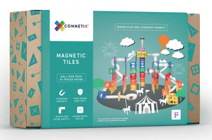 Connetix 92 piece ball run pack packaging