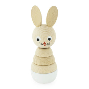 Miva Vacov | Wooden Stacking Tower | Bunny - SALE