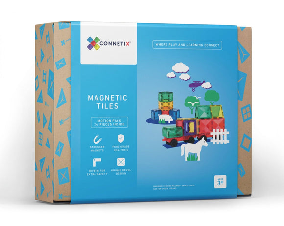 Connetix 24 piece motion pack