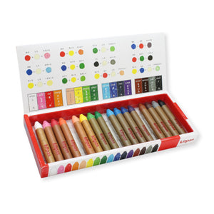 Kitpas Stick Crayons set of 16 colours